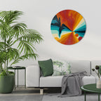 PERFECT IMPERFECTION Round Wall Art