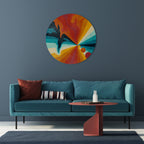 PERFECT IMPERFECTION Round Wall Art