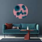 TOUCH OF MYSTERY Round Wall Art