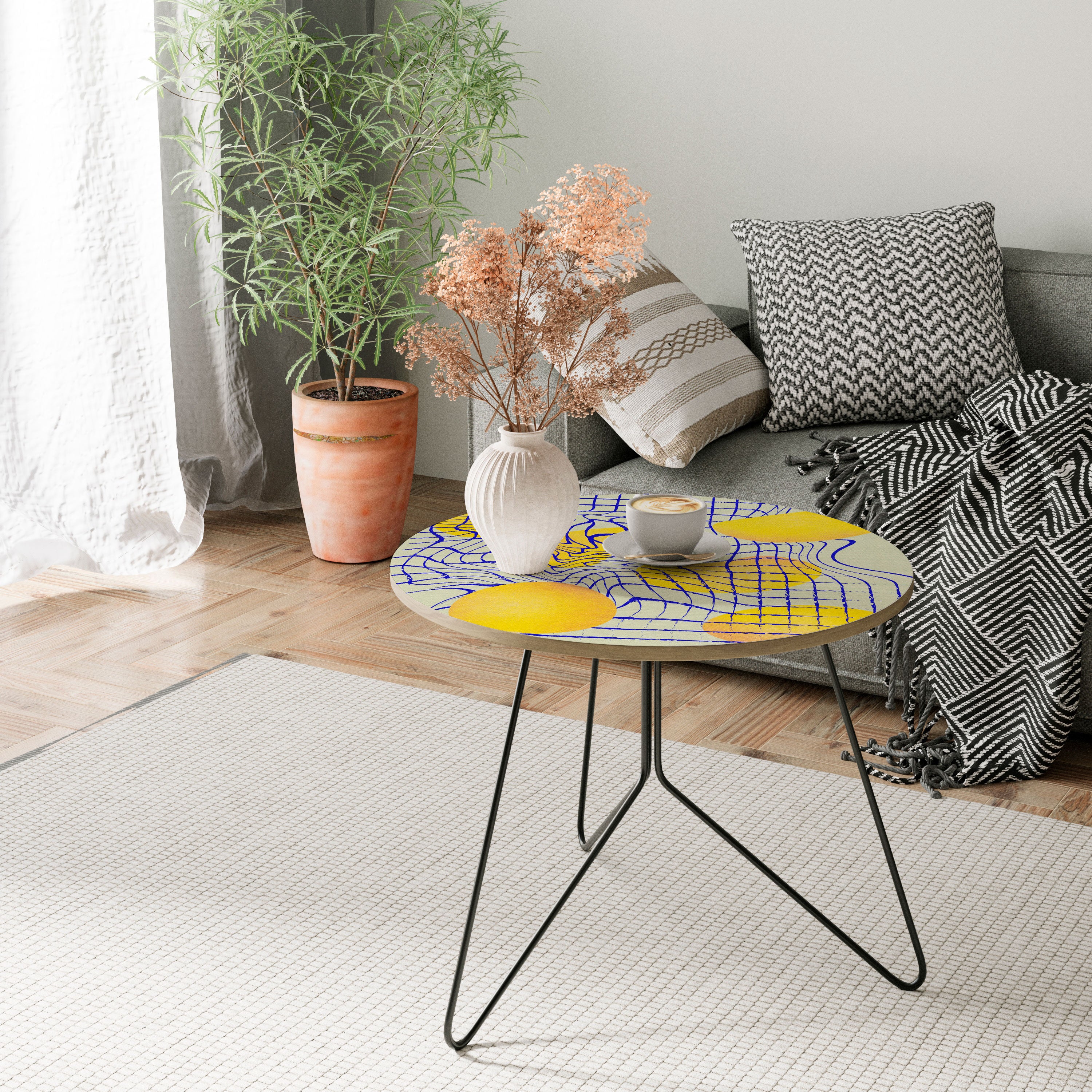 CURVED SPACE Large Coffee Table