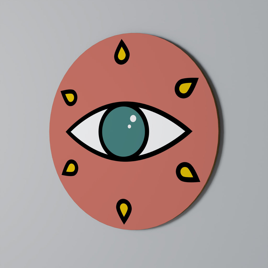 SE ALLT Rund Väggkonst