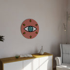 SEE EVERYTHING Round Wall Art