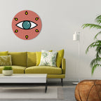 SEE EVERYTHING Round Wall Art