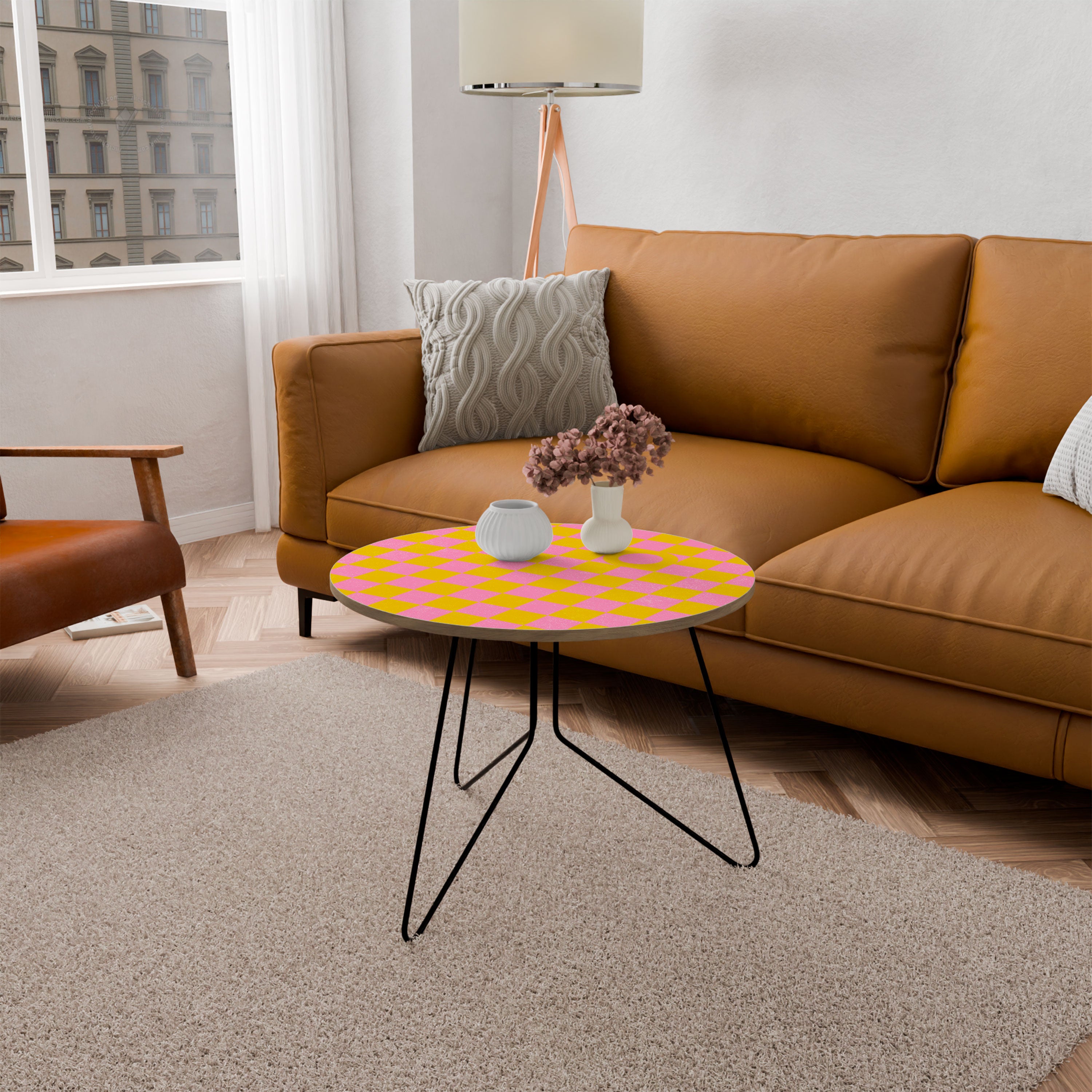 OPTIMISTIC WORLD Large Coffee Table
