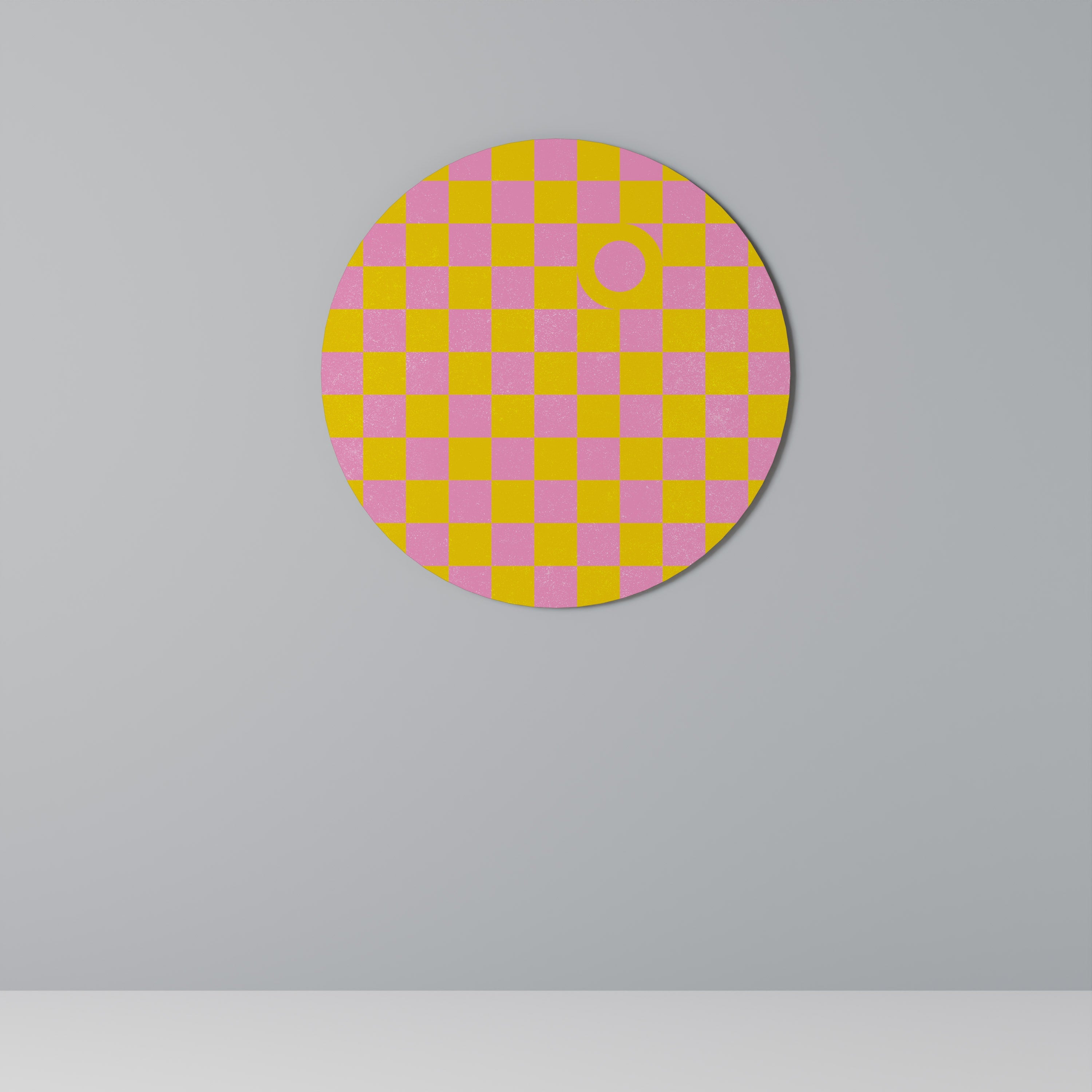 OPTIMISTIC WORLD Rund väggdekoration