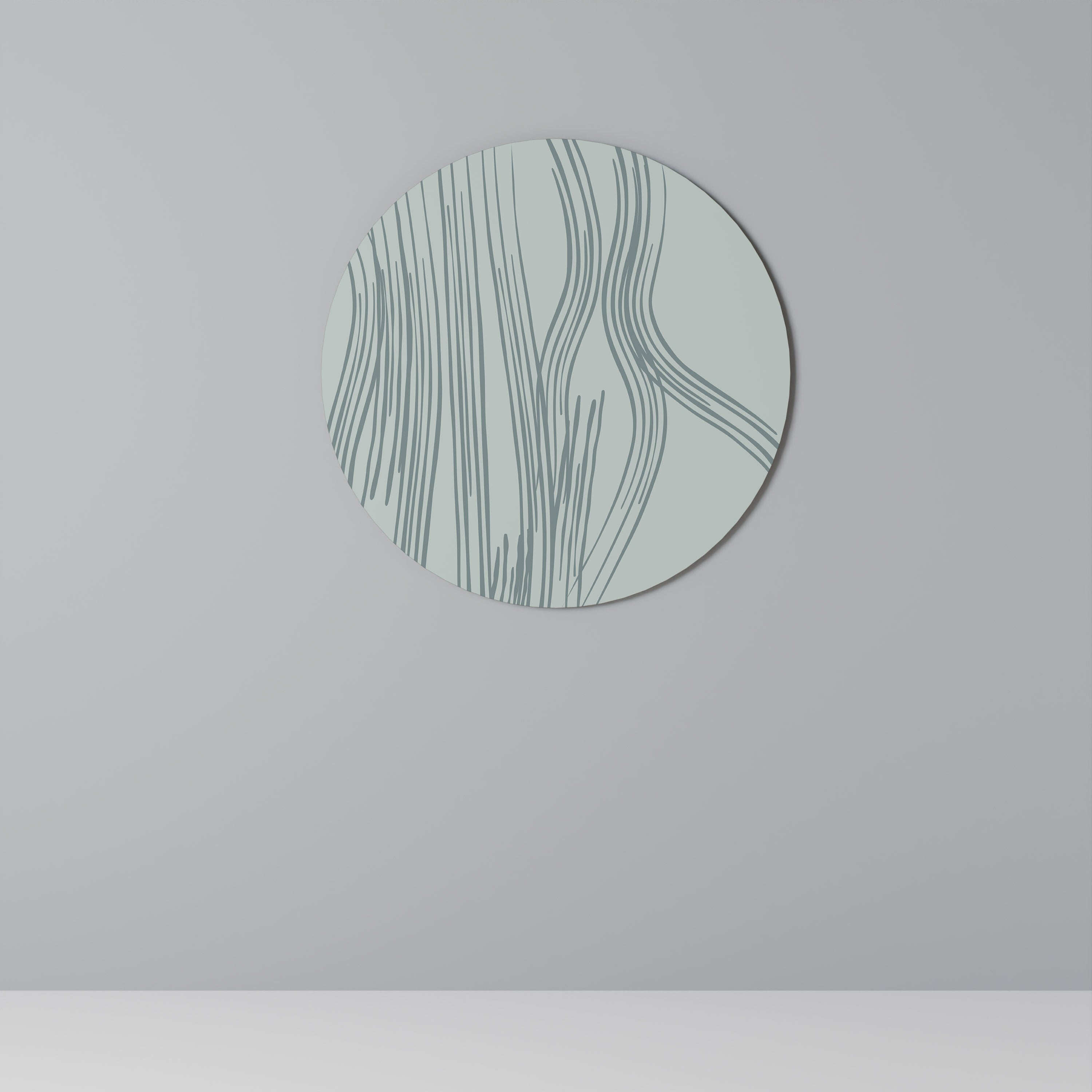 Rund väggdekoration MEMORY TRACES