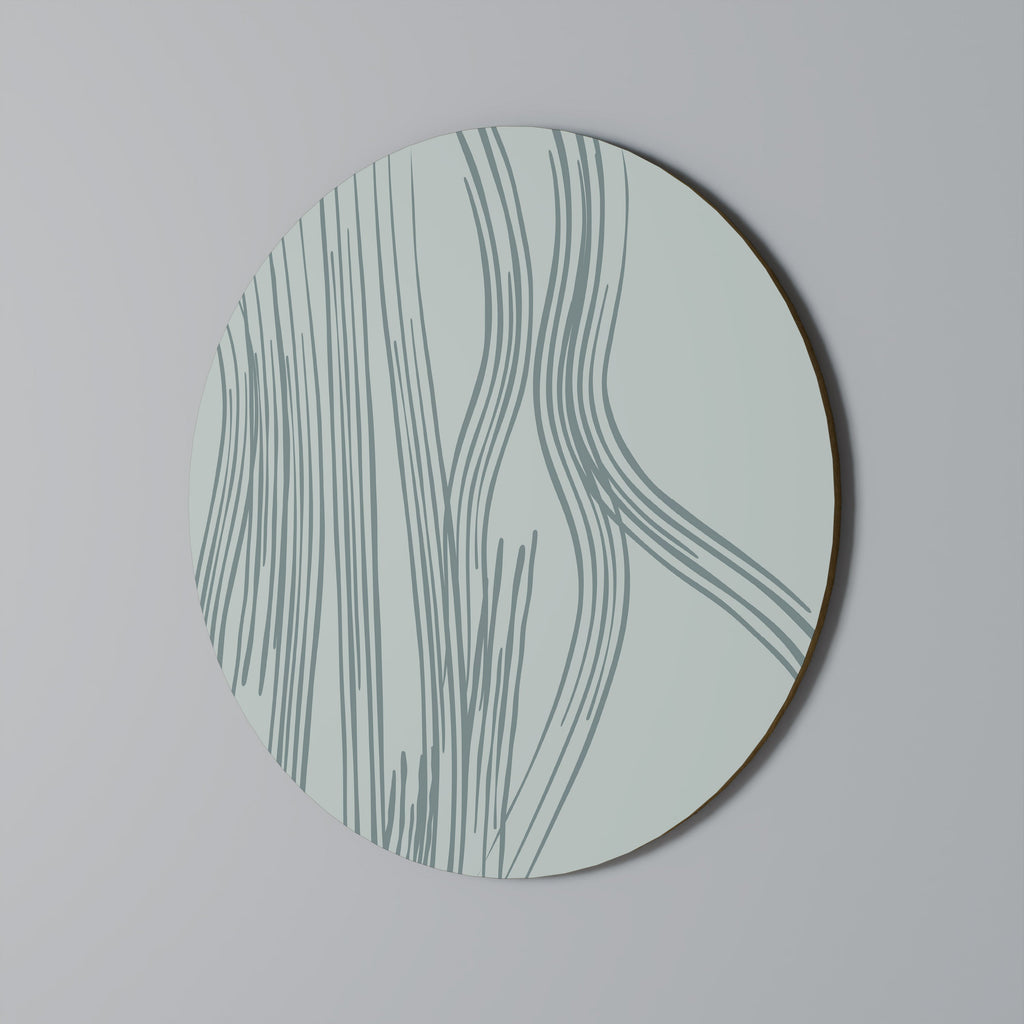 Rund väggdekoration MEMORY TRACES