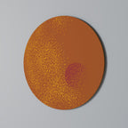 GLITTER COMPOSITION Round Wall Art