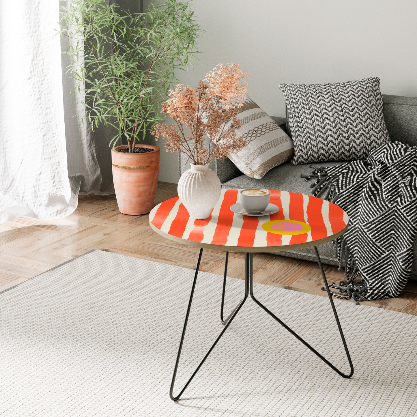 JOYFUL VIBES Large Coffee Table