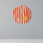 JOYFUL VIBES Round Wall Art
