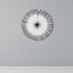 EXPLOSIVE RADIATION Round Wall Art