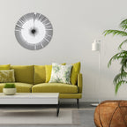 EXPLOSIVE RADIATION Round Wall Art