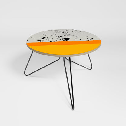 FÄRGT AV ORANGE Litet soffbord