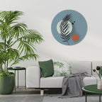 TIME FOR PLANTS Round Wall Art