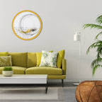 VORTEX OF CREATIVITY Round Wall Art