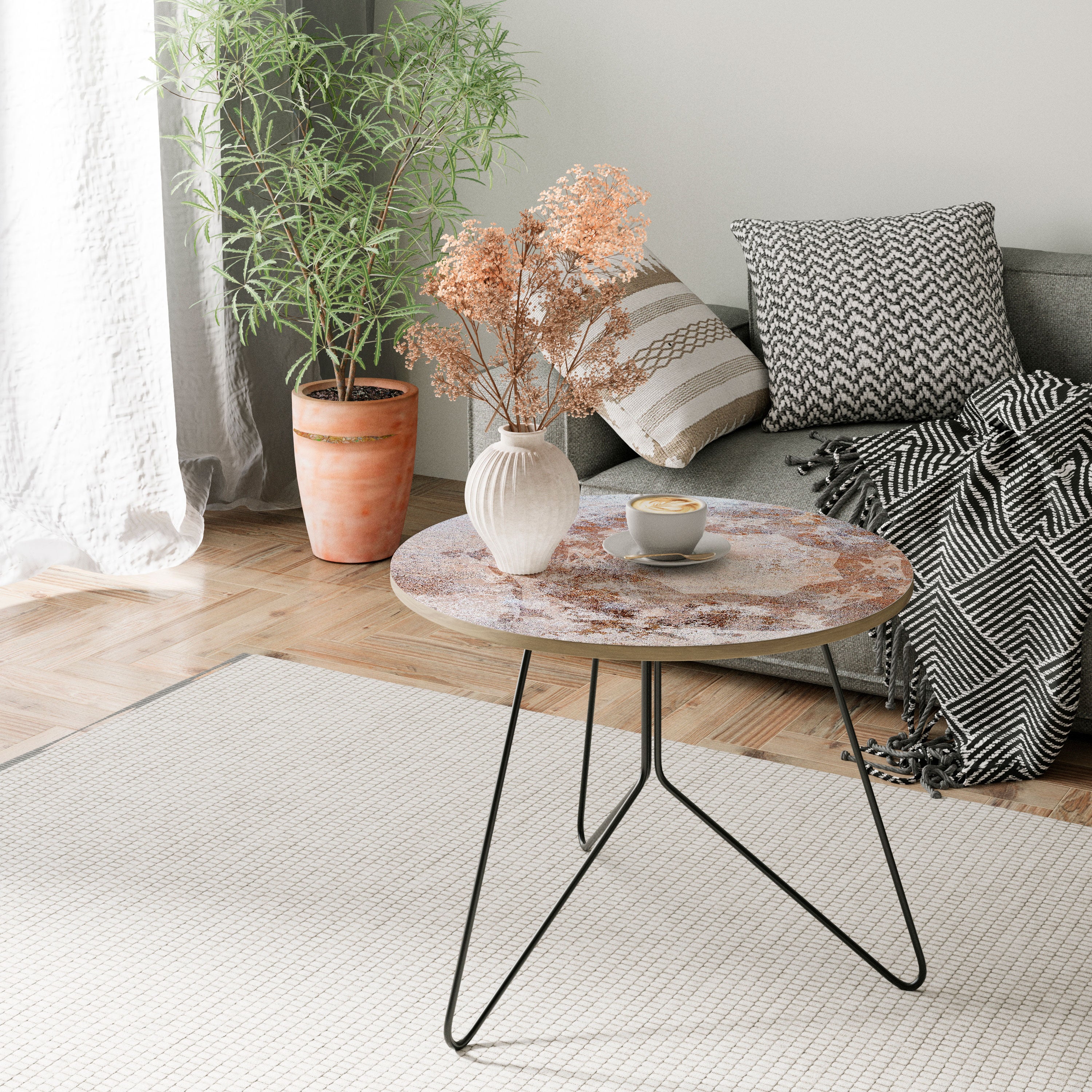 EARTHY ELEGANCE Coffee Table