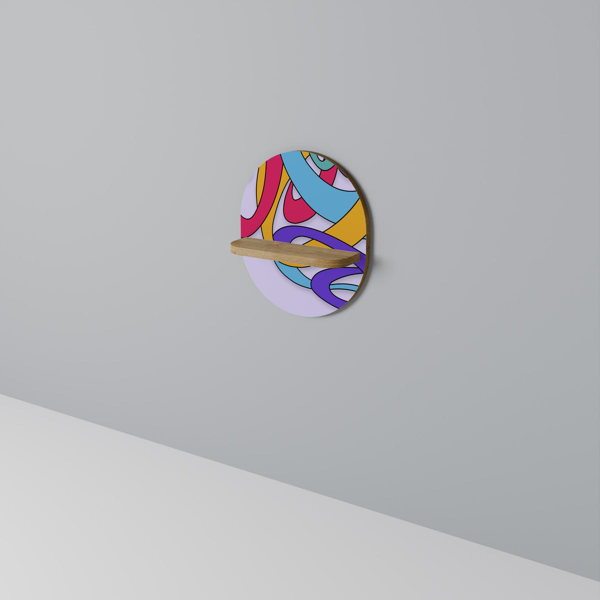 COLOR STREAM Art Shelf