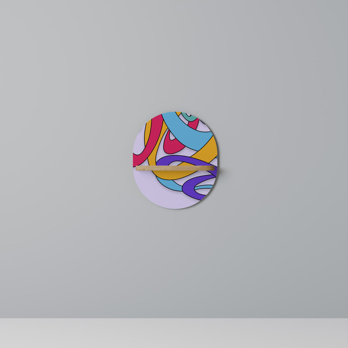 COLOR STREAM Art Shelf