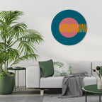 SOUND SOURCE Round Wall Art