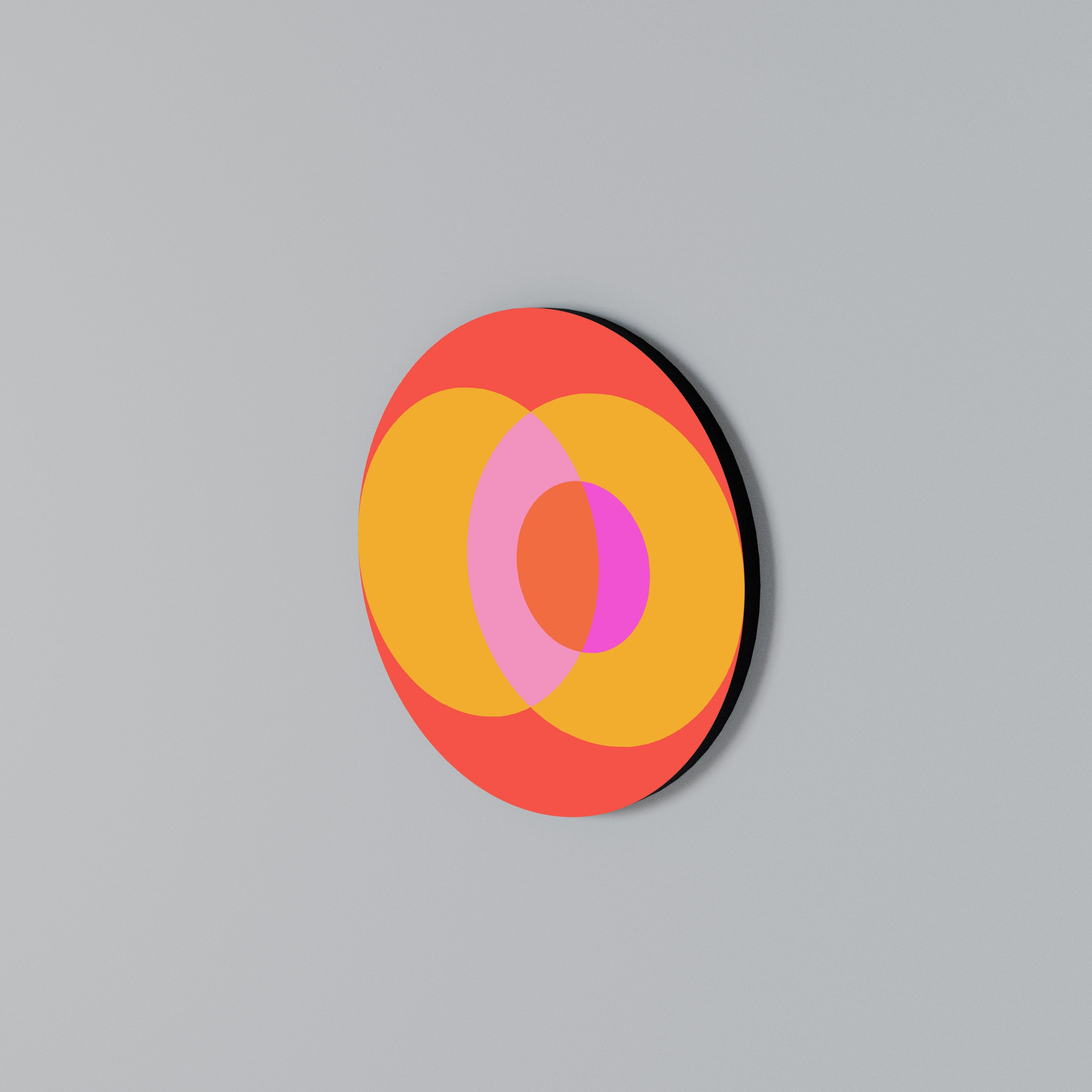 SOUL BROTHERHOOD Round Wall Art