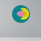 SPIRITUAL SUPPORT Round Wall Art