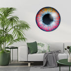 FANTASY EYE Round Wall Art