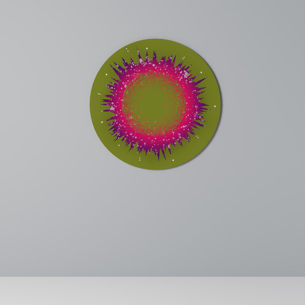 EXPLOSION ESSENCE Rund Väggdekoration