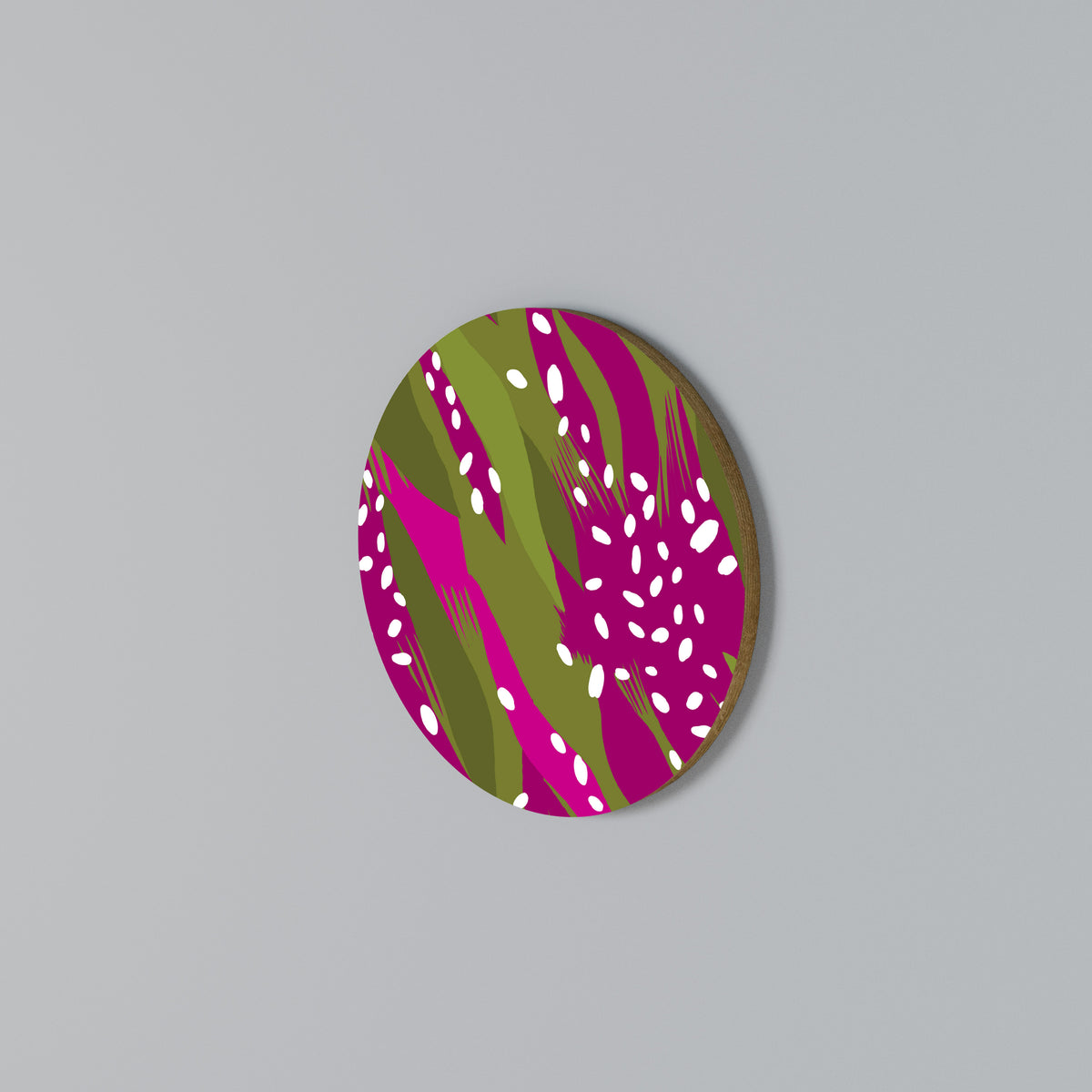 ENCHANTED TIGER Round Wall Art