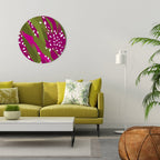 ENCHANTED TIGER Round Wall Art