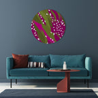 ENCHANTED TIGER Round Wall Art