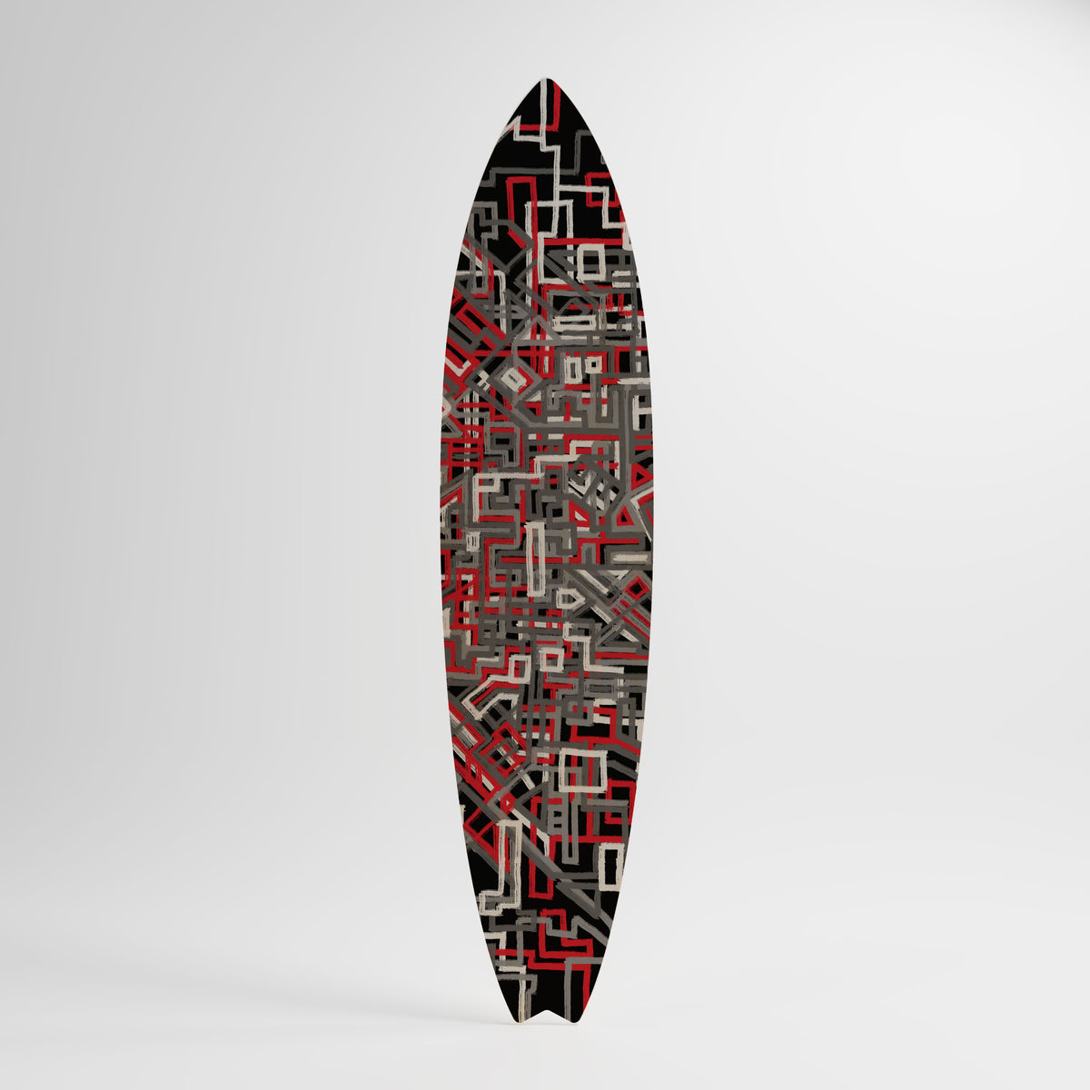 BROKEN LINES Surfboard Decorative Panel