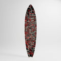 BROKEN LINES Surfboard Decorative Panel