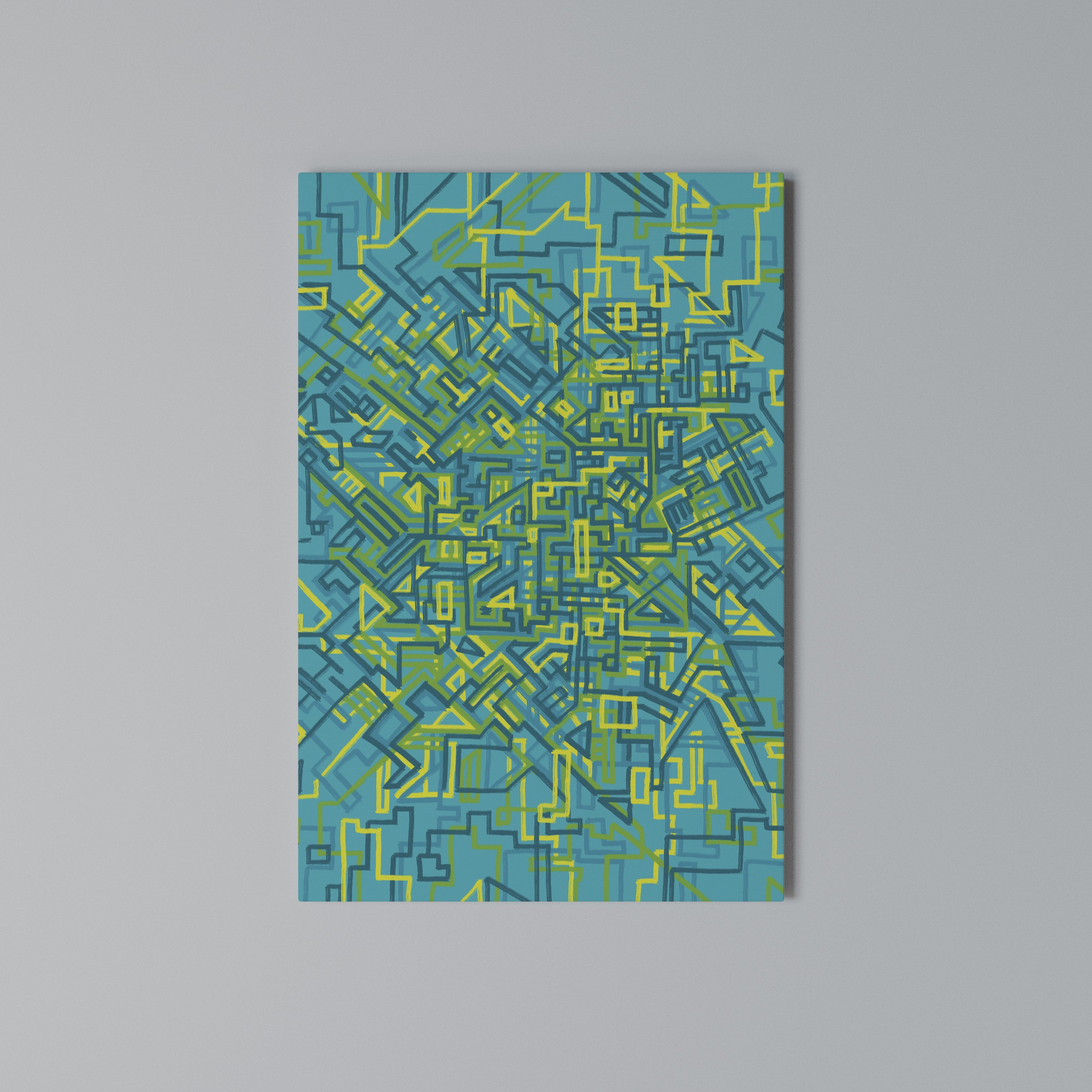 NOSTALGIC MEMORIES Vertical Canvas Print