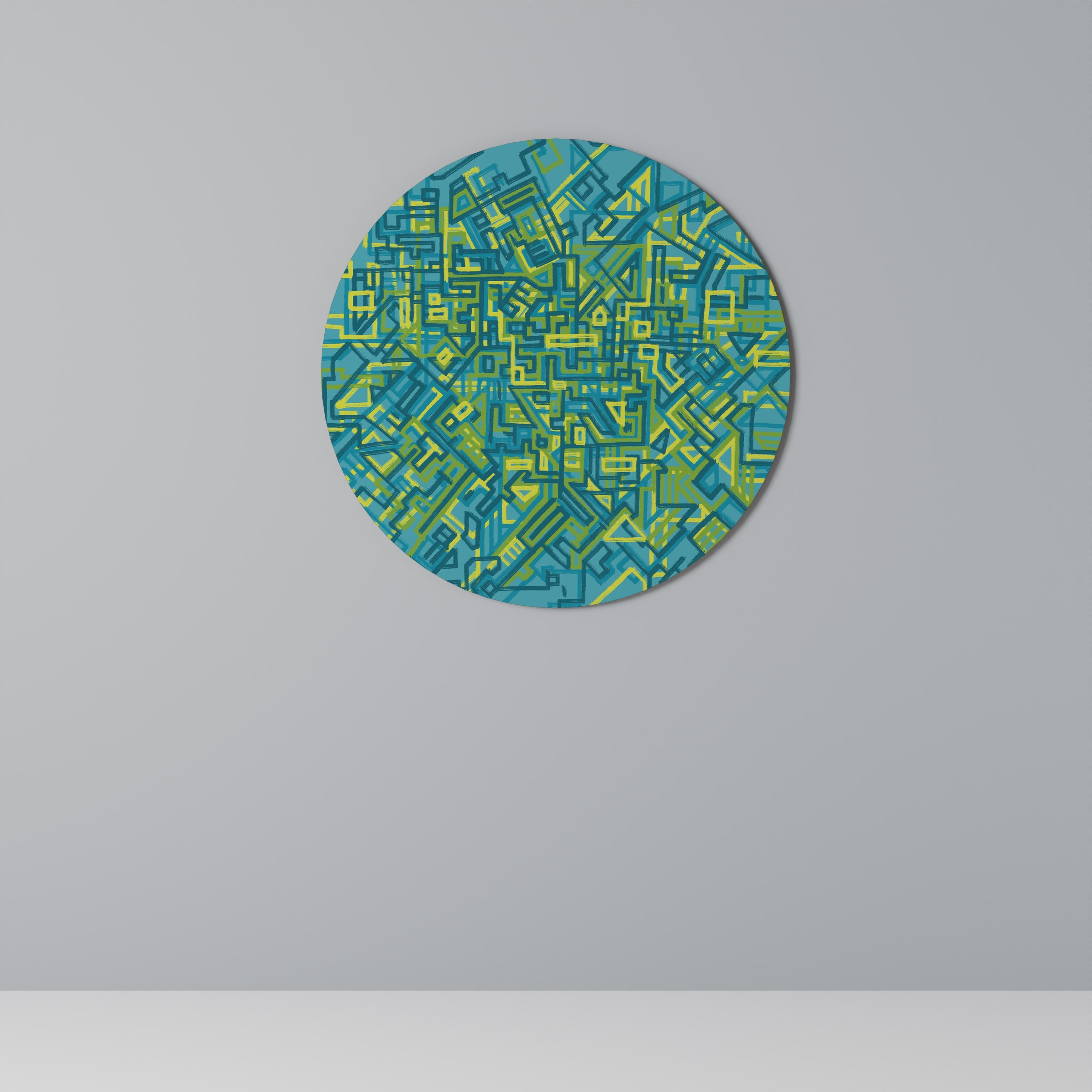 NOSTALGISKA MINNEN Rund Väggdekoration