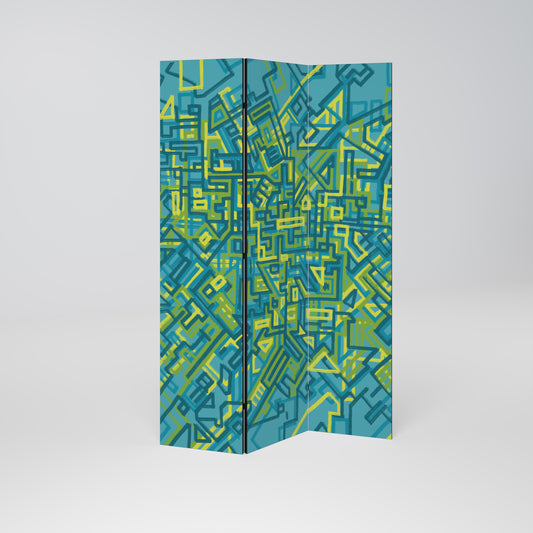 NOSTALGIC MEMORIES Decorative 3-Panel Room Divider