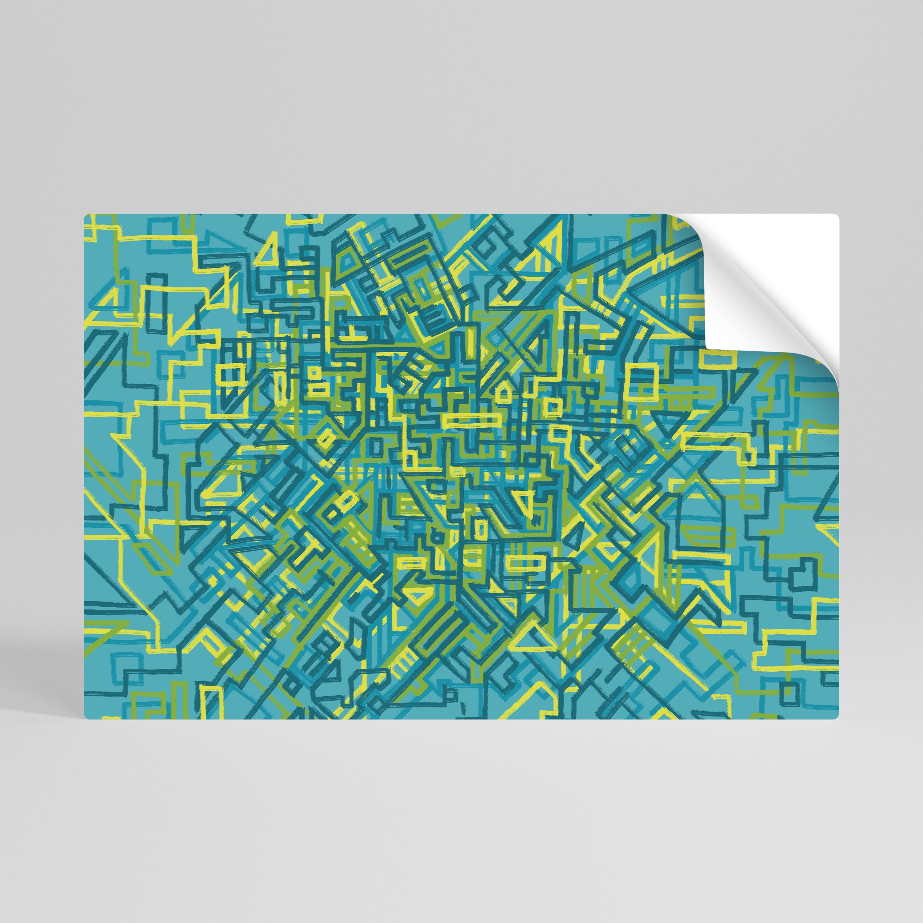 NOSTALGIC MEMORIES Självhäftande Horisontell Poster