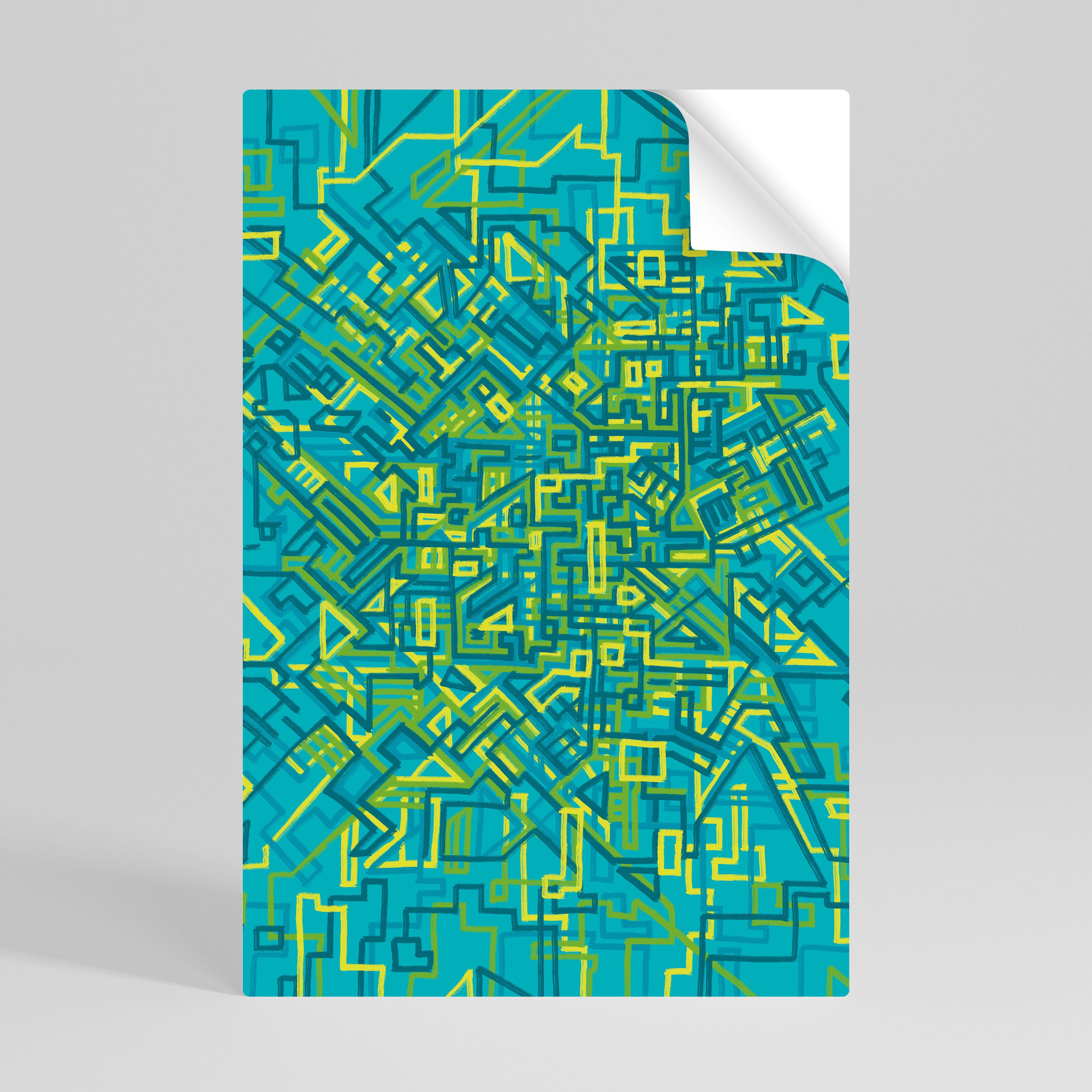 NOSTALGIC MEMORIES Självhäftande Vertikal Poster