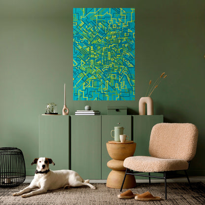 NOSTALGIC MEMORIES Peel and Stick Vertical Poster
