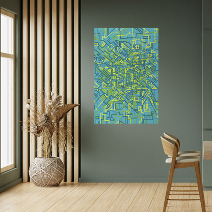 NOSTALGIC MEMORIES Peel and Stick Vertical Poster
