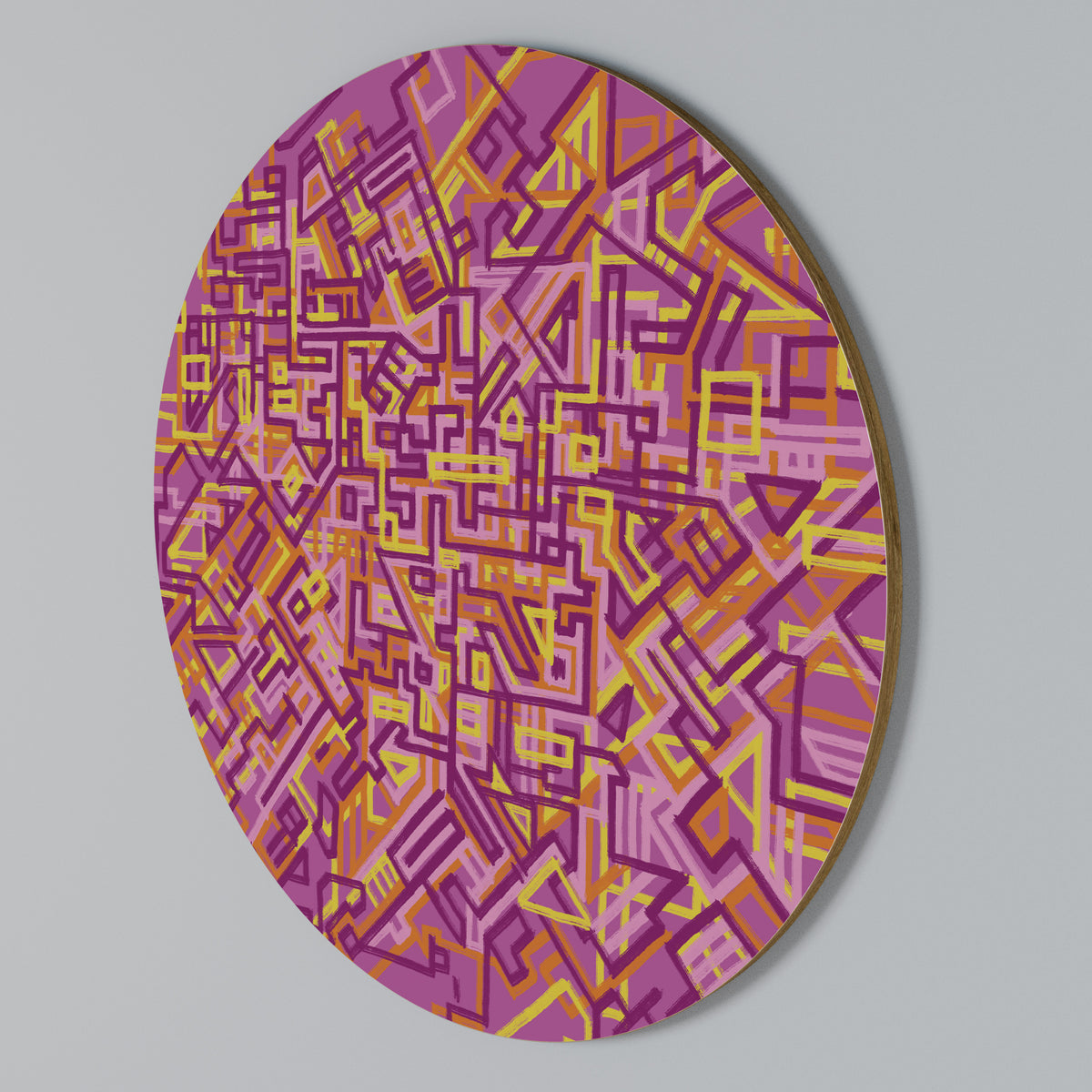 LOVELY MEMORIES Round Wall Art