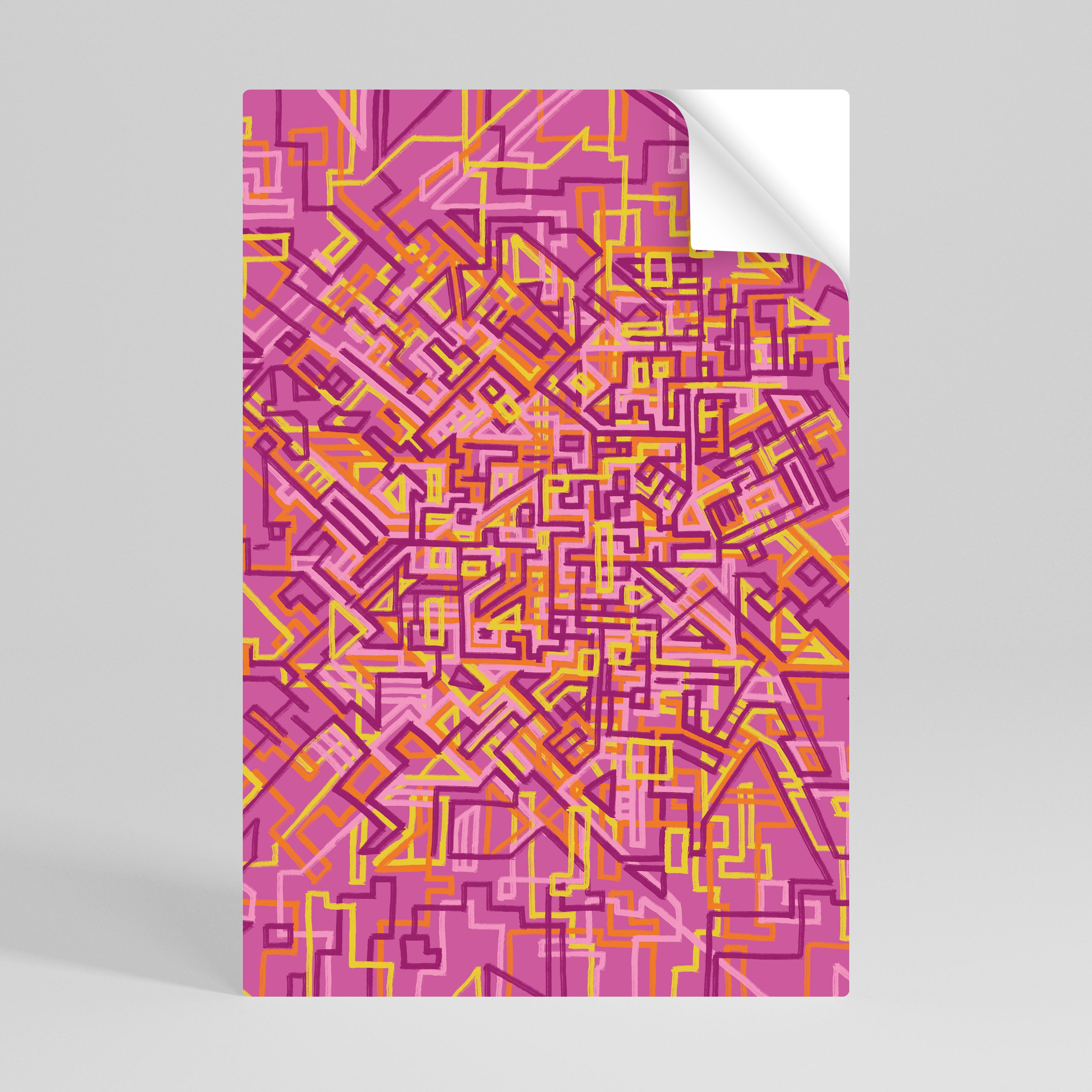 LOVELY MEMORIES Självhäftande Vertikal Poster