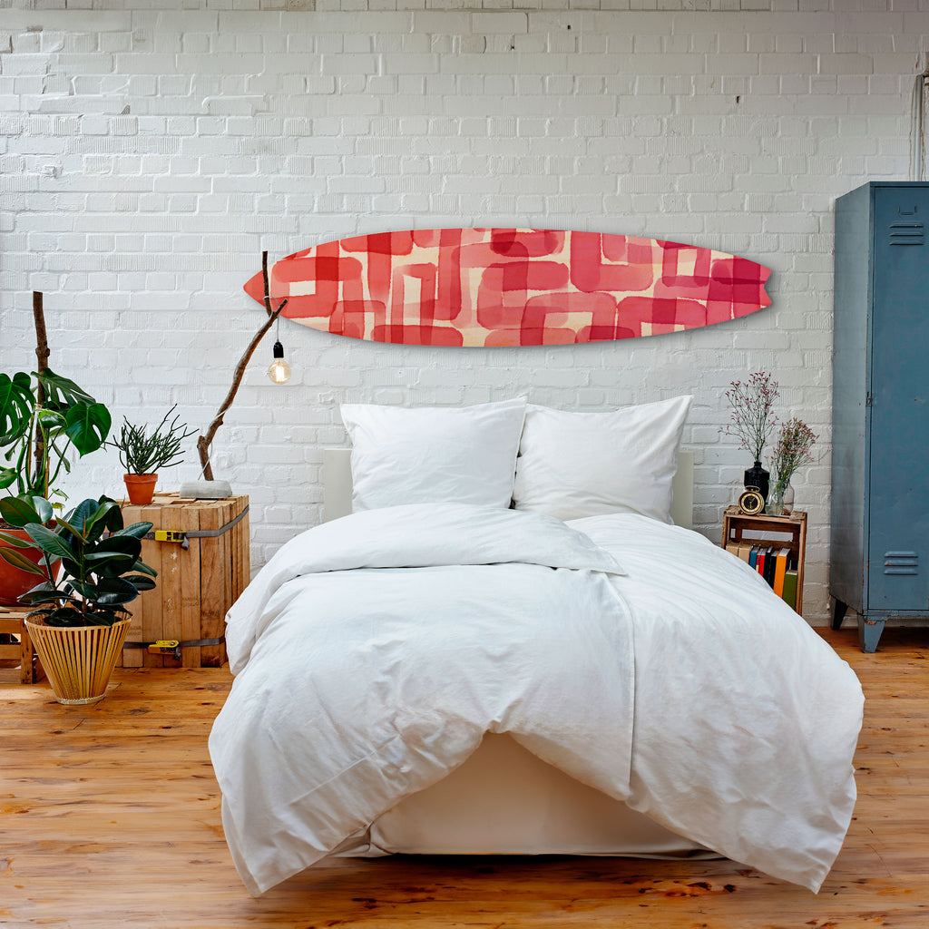 KALEIDOSCOPIC CUBISM Dekorativ Surfbräda