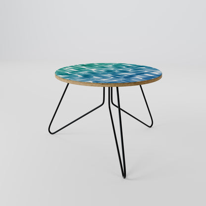 TURQUOISE RECTANGLES Coffee Table 60