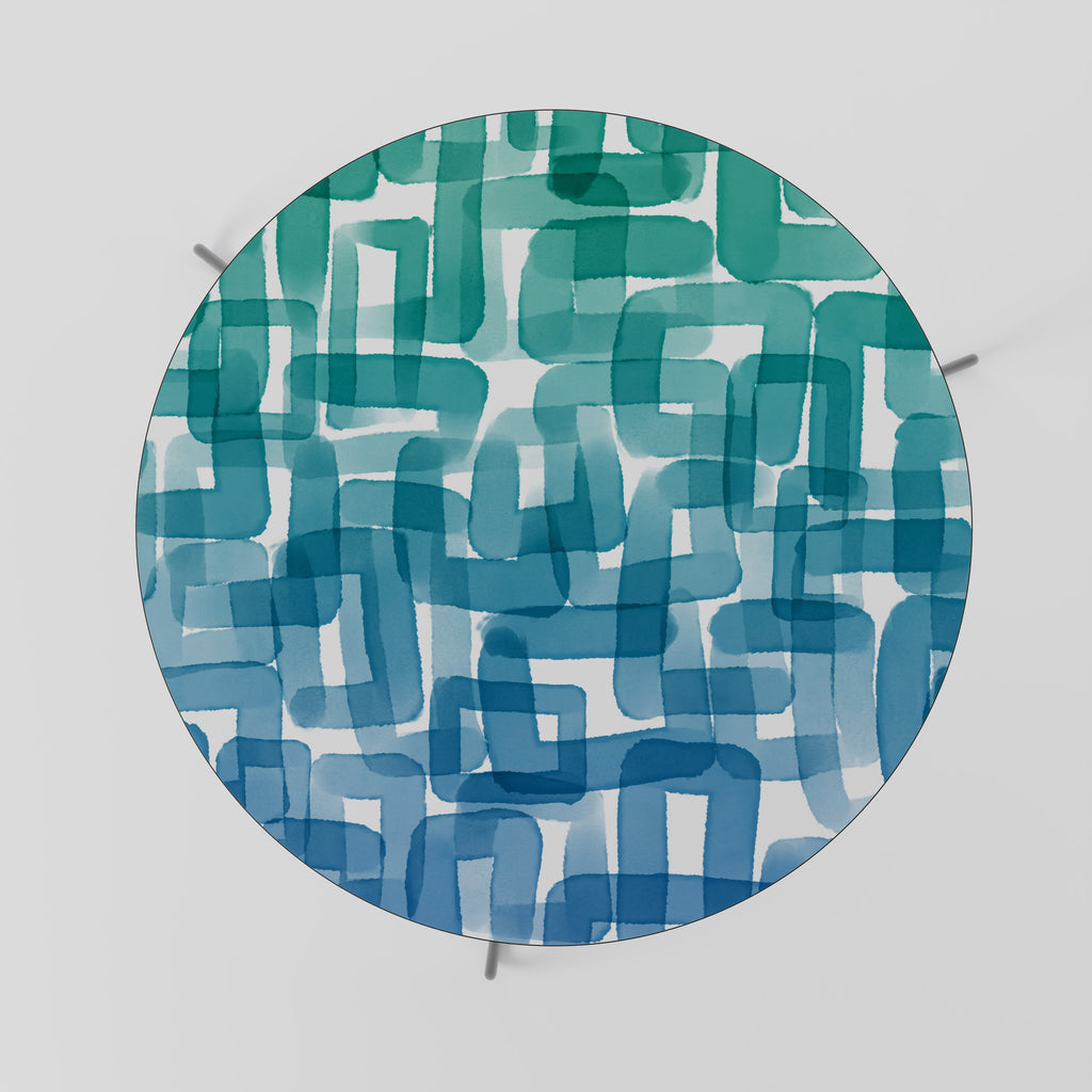 TURQUOISE RECTANGLES Soffbord