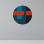 DARK MELANCHOLY Round Wall Art