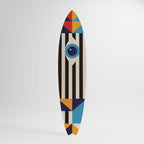 ABSTRACTION AND GEOMETRY Dekorativ Surfbräda