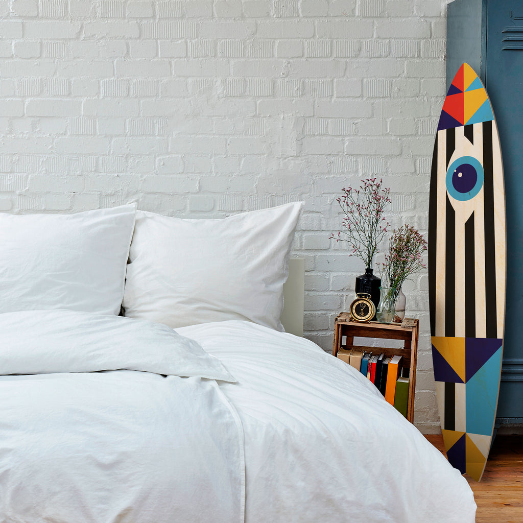 ABSTRACTION AND GEOMETRY Dekorativ Surfbräda