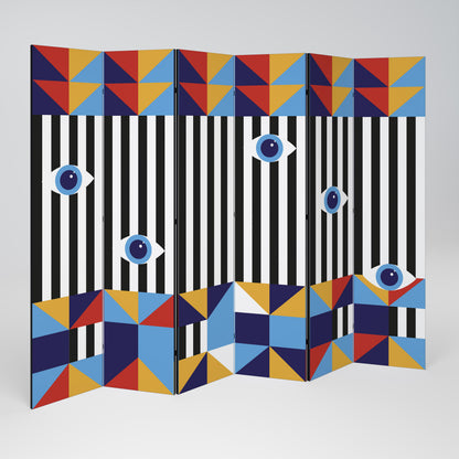 ABSTRACTION AND GEOMETRY Rumsavdelare 6 paneler