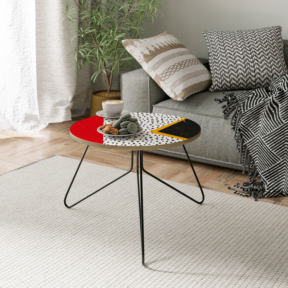BOLD RETRO REVERIE Soffbord
