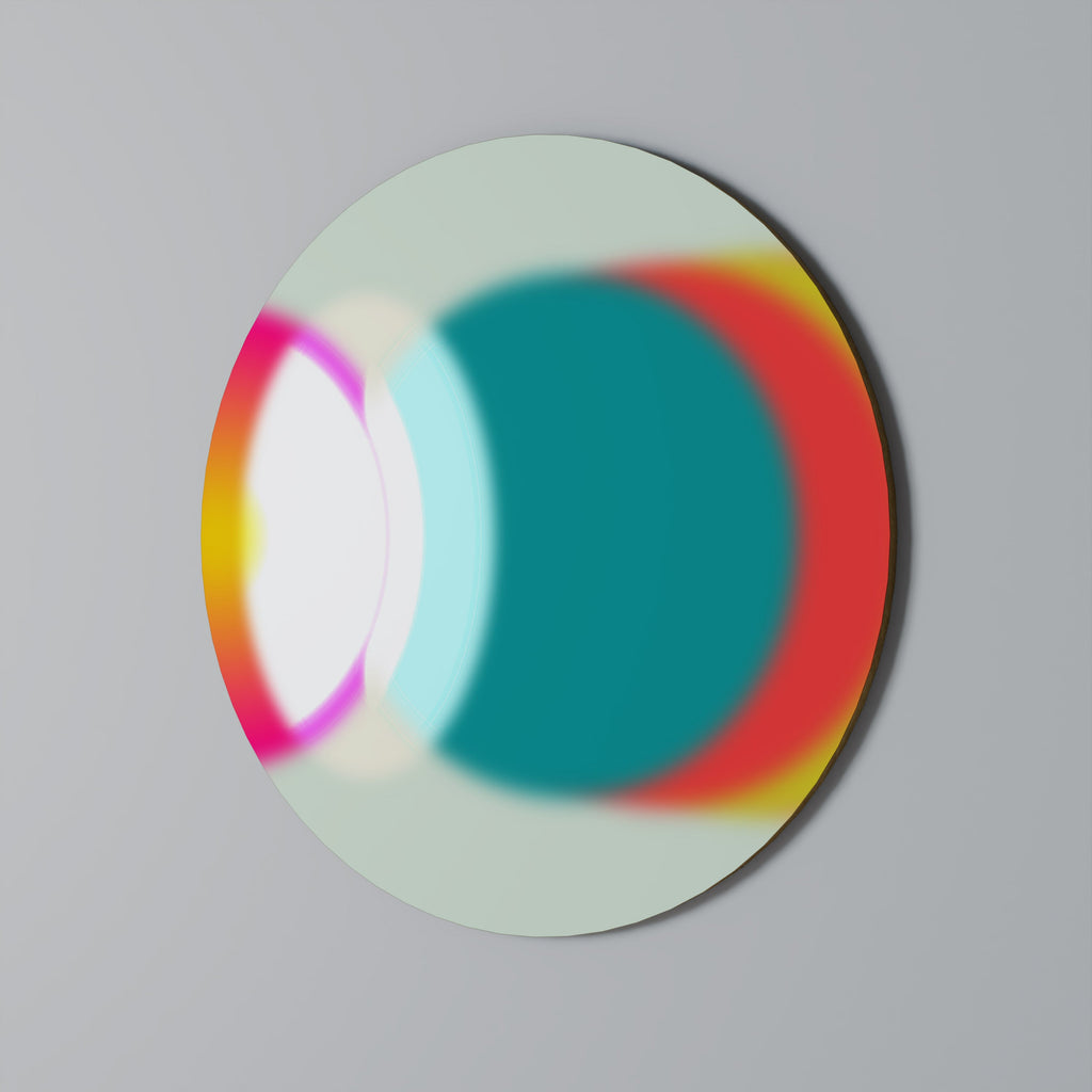 Rund väggdekoration PORTEN TILL MAGI